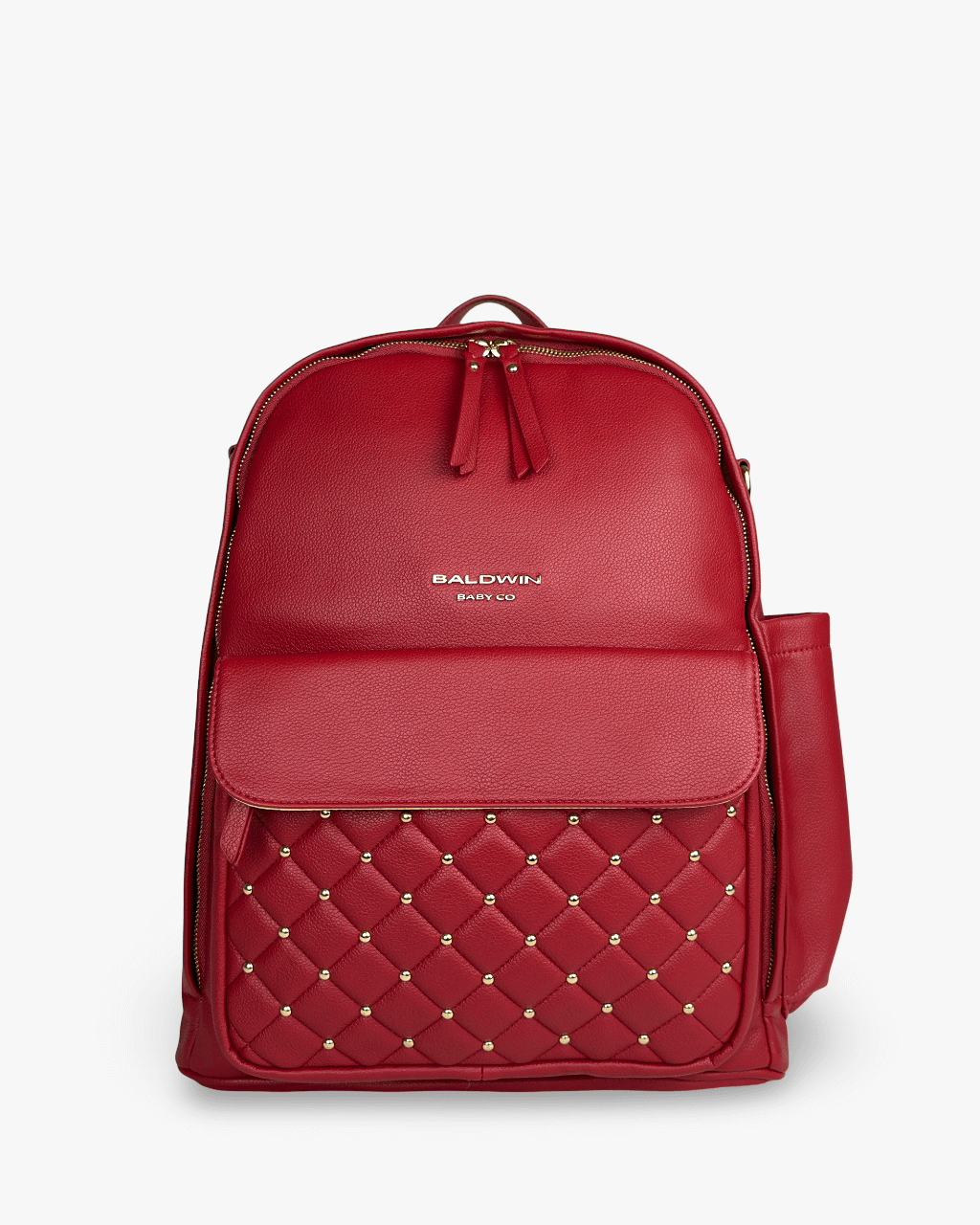 The Daphne Diaper Bag - Crimson