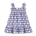 Americana Bamboo Smocked Dress - 4th of July