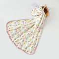 Tan Bulldog Mascot Mania Cotton Baby Blanket