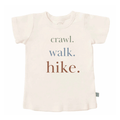 graphic tee | crawl walk hike