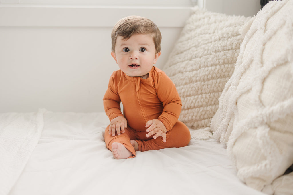 Solid Bamboo Zippy Pajamas - more colors