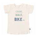 graphic tee | crawl walk bike