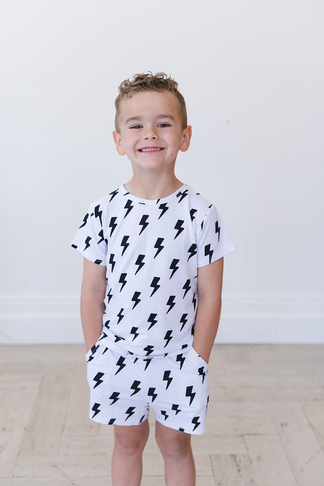 Bowie (ribbed) - Pocket Short Set