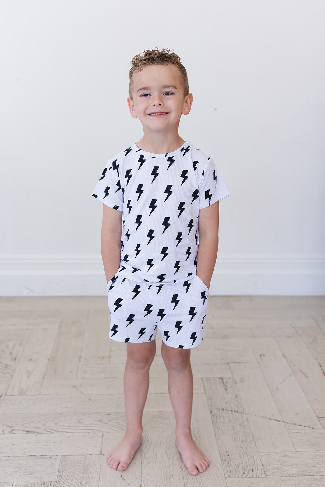 Bowie (ribbed) - Pocket Short Set