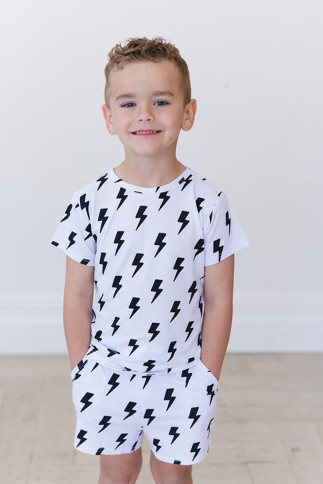 Bowie (ribbed) - Pocket Short Set