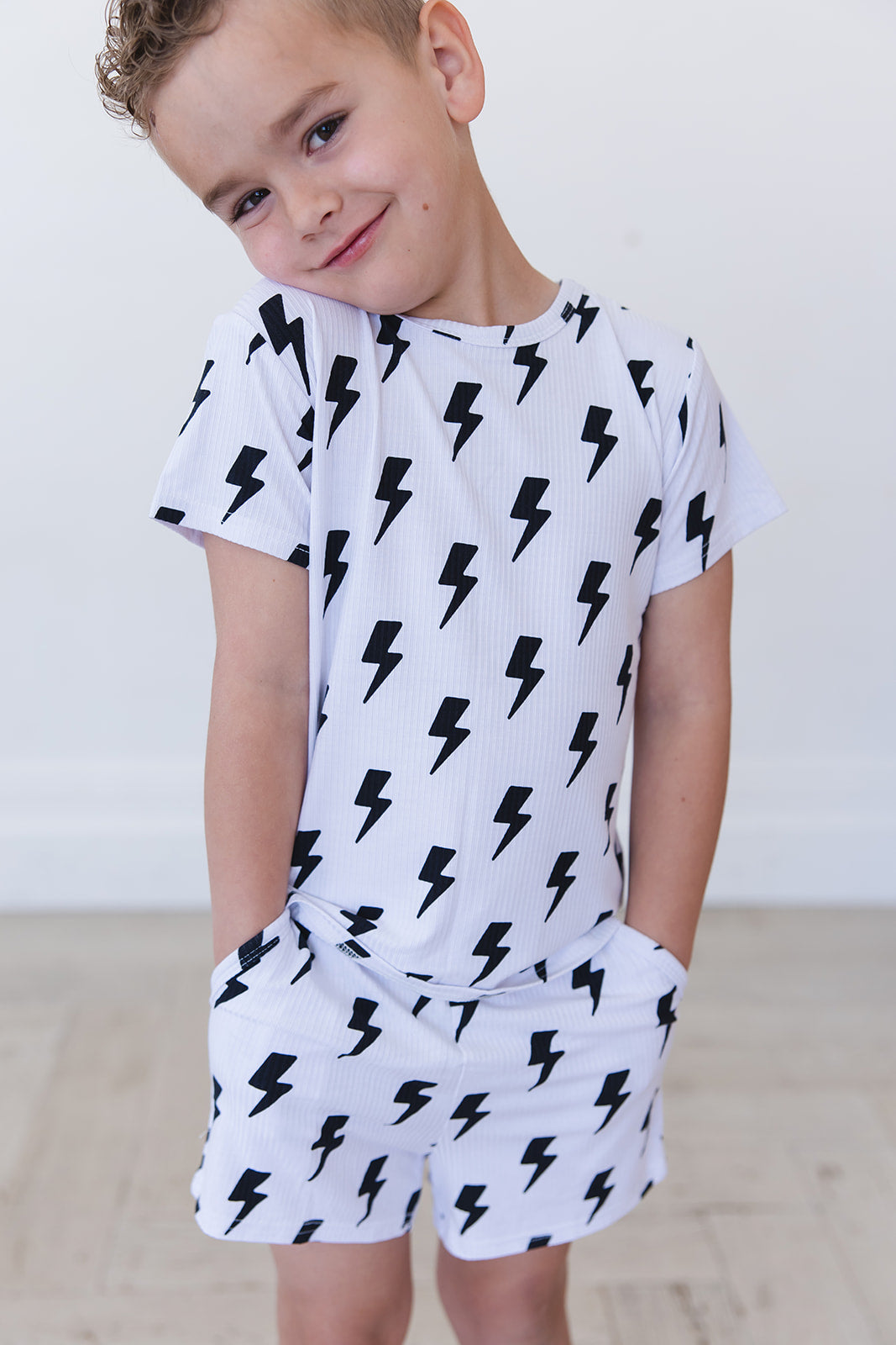Bowie (ribbed) - Pocket Short Set