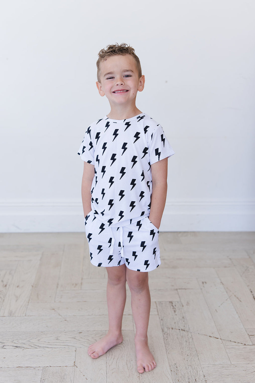 Bowie (ribbed) - Pocket Short Set