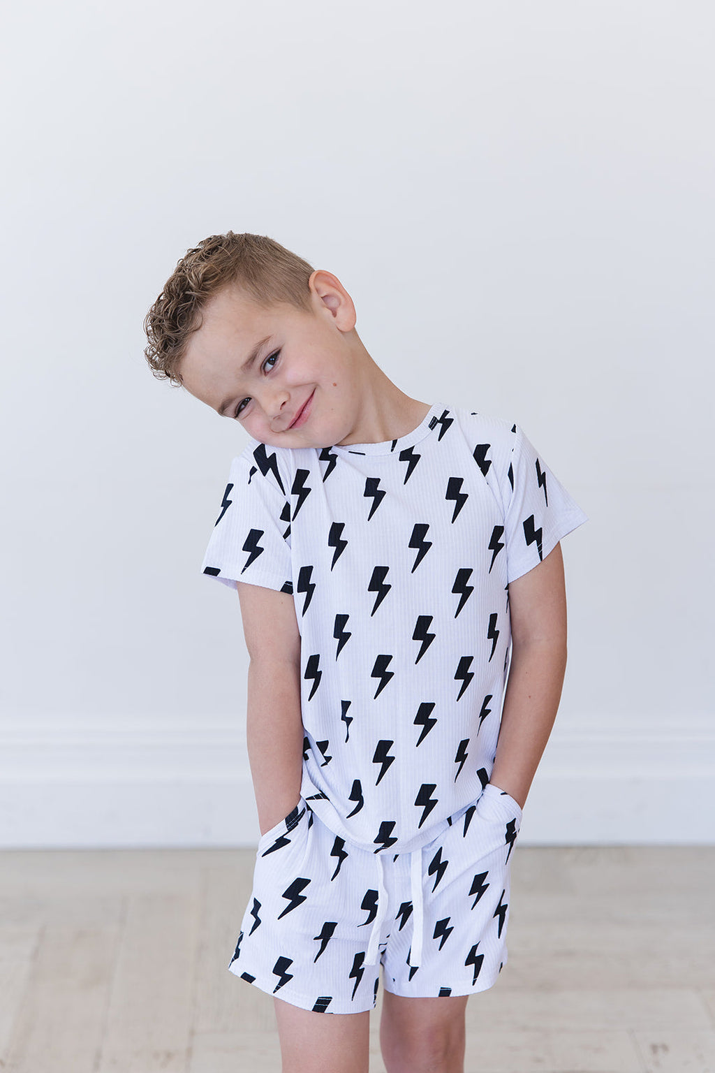 Bowie (ribbed) - Pocket Short Set
