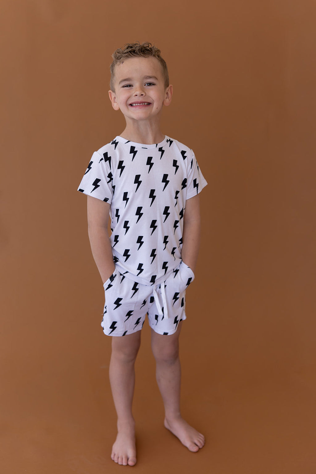 Bowie (ribbed) - Pocket Short Set