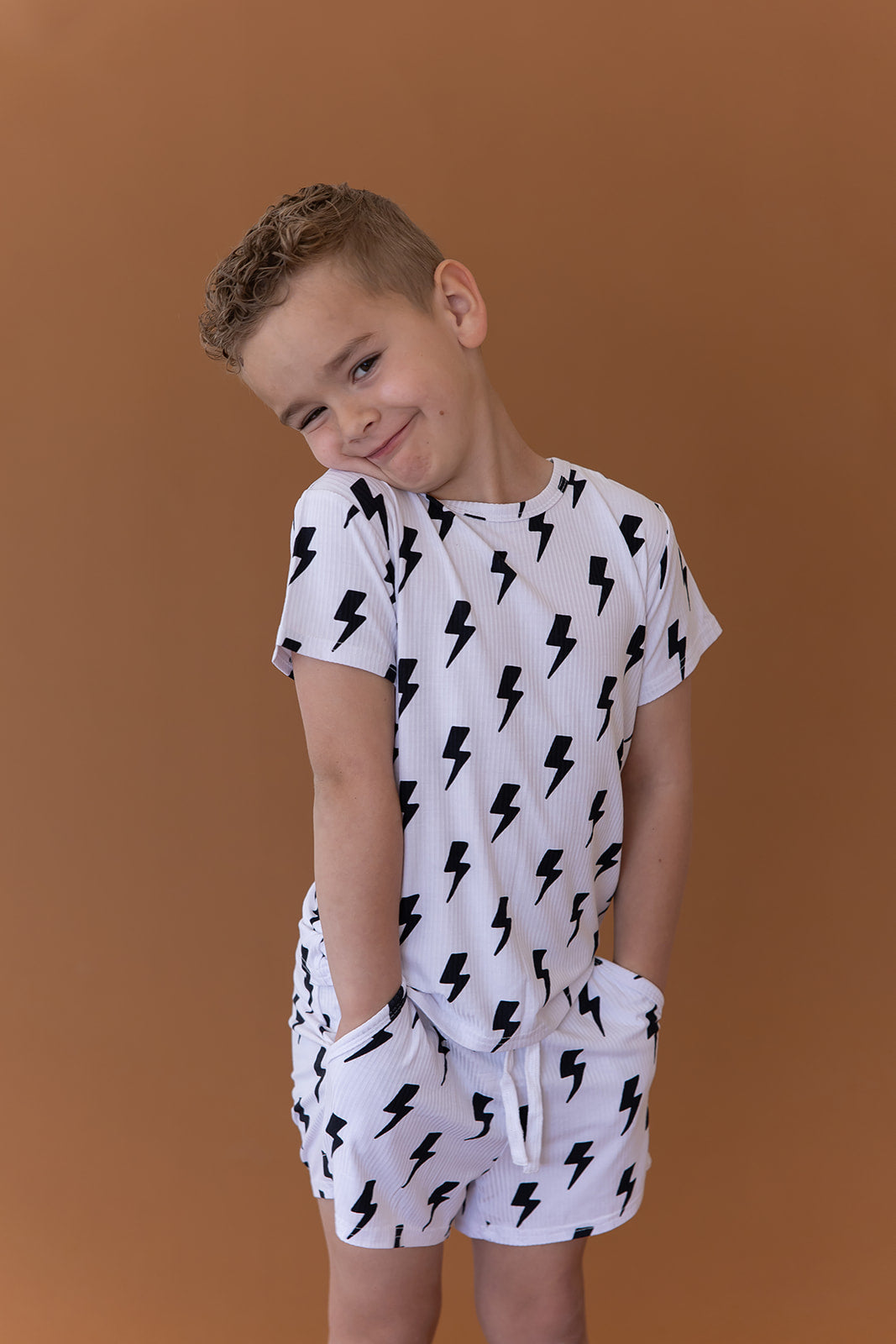 Bowie (ribbed) - Pocket Short Set