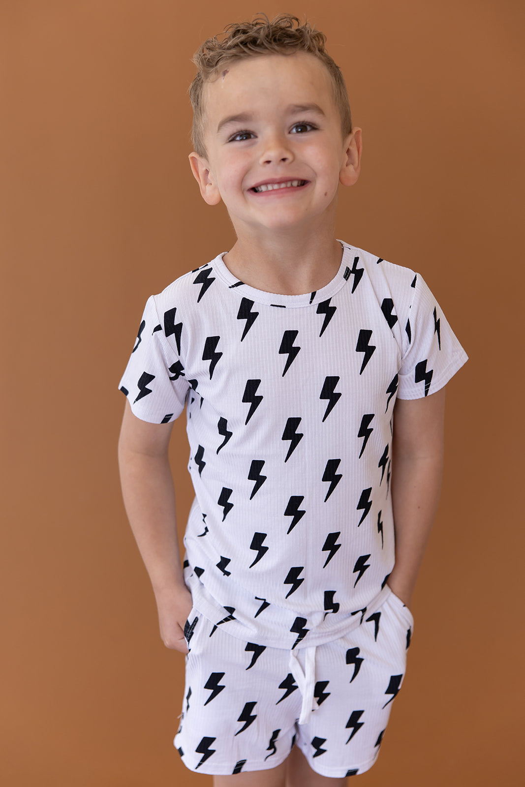 Bowie (ribbed) - Pocket Short Set