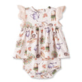 Sweet Garden Skirted Bodysuit – Bamboo Baby Outfit