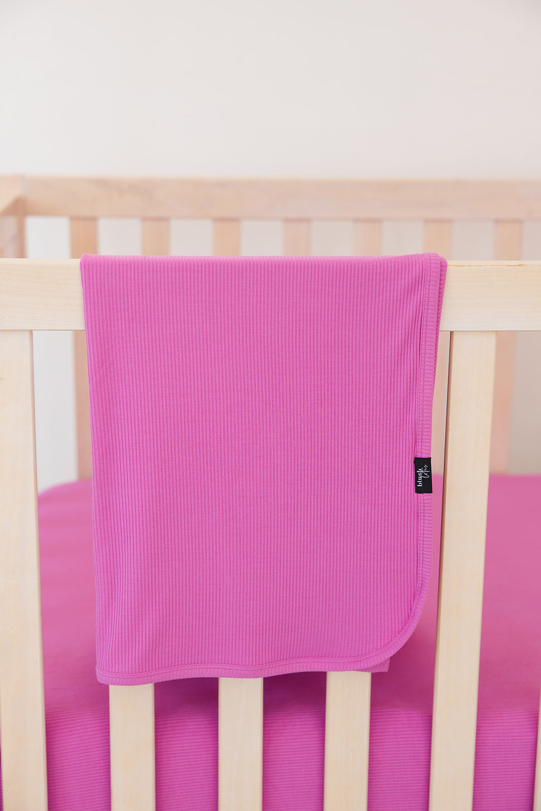 (SOLID, ribbed) Rainbow Royal - Lightweight Blanket