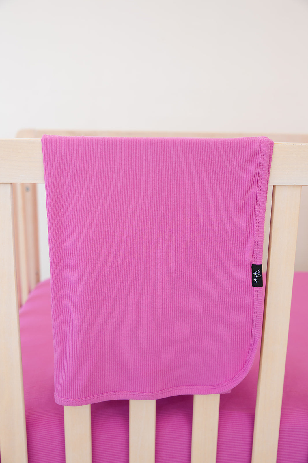 (SOLID, ribbed) Rainbow Royal - Lightweight Blanket