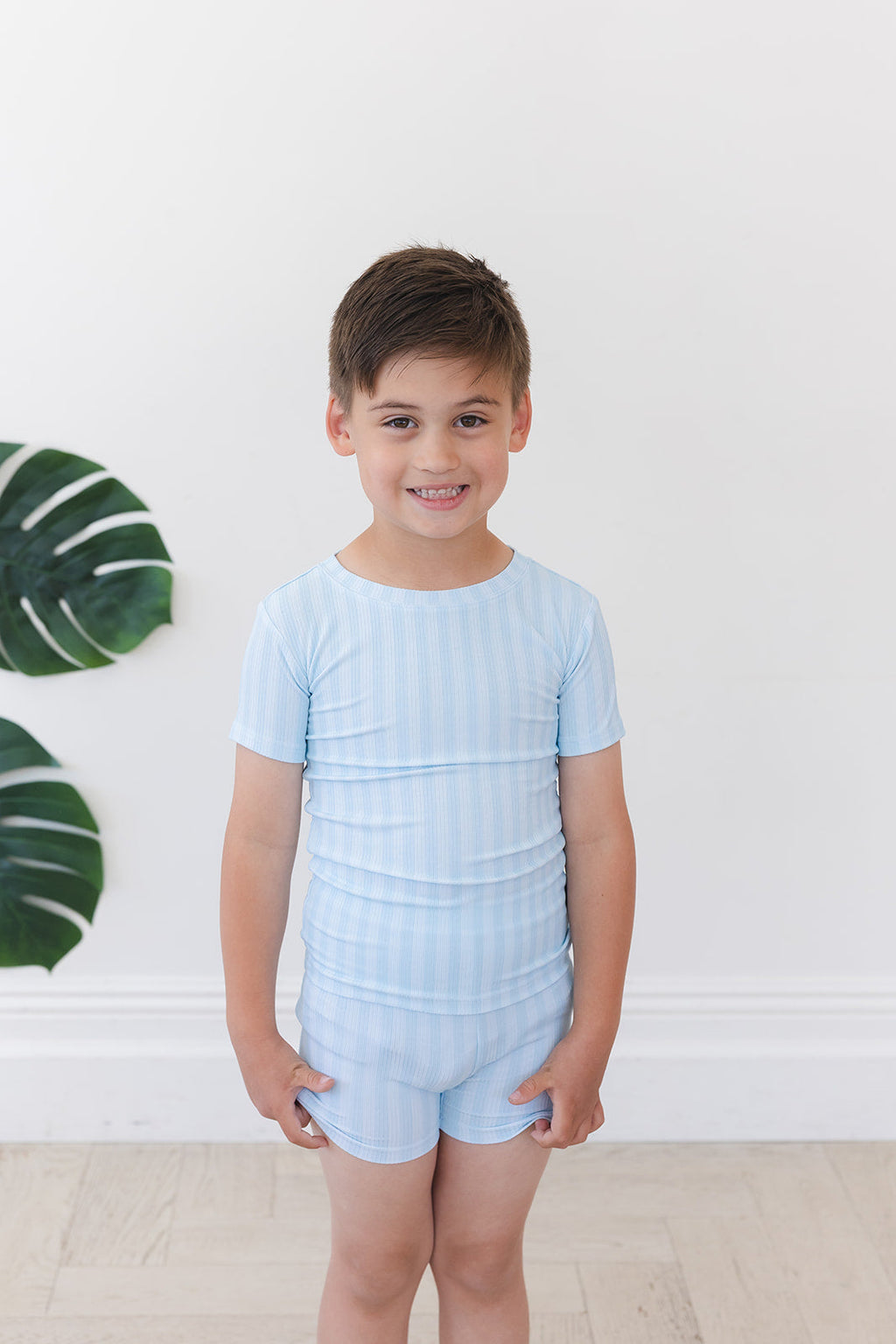 Oliver (ribbed) - Biker Short Set