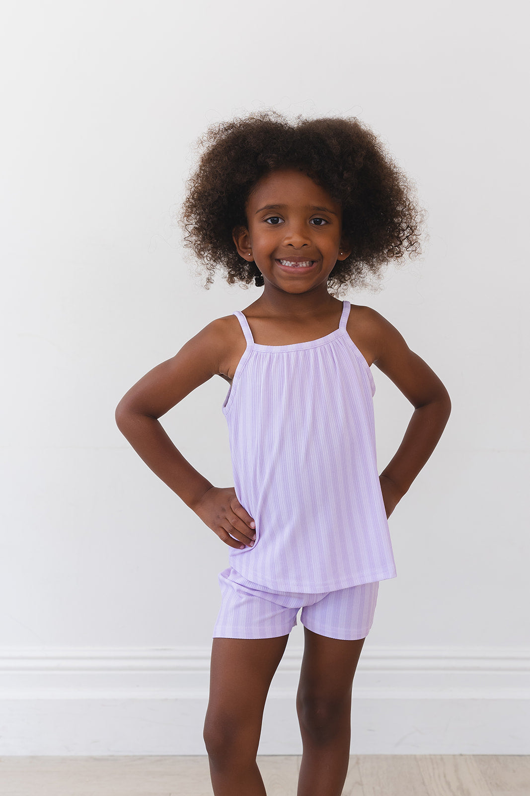 Amelia (ribbed) - Tank Short Set