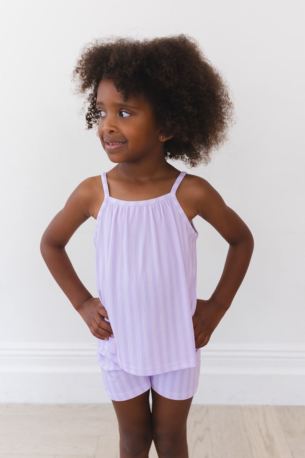 Amelia (ribbed) - Tank Short Set