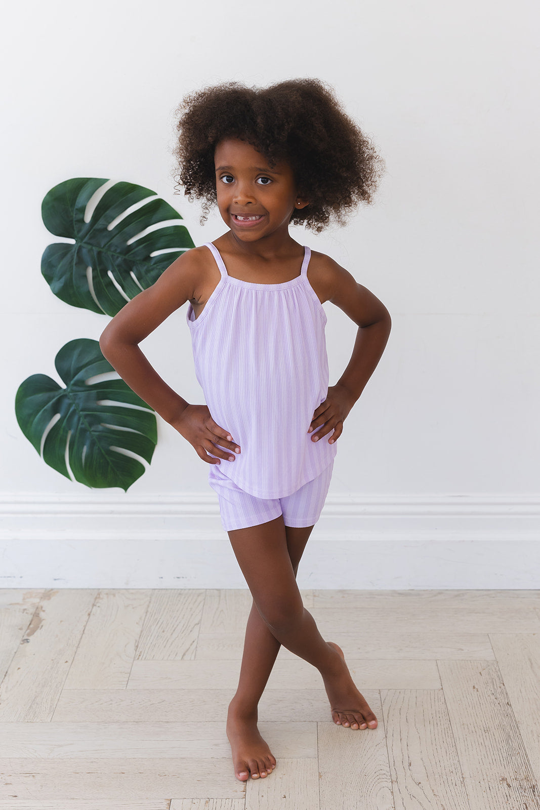 Amelia (ribbed) - Tank Short Set