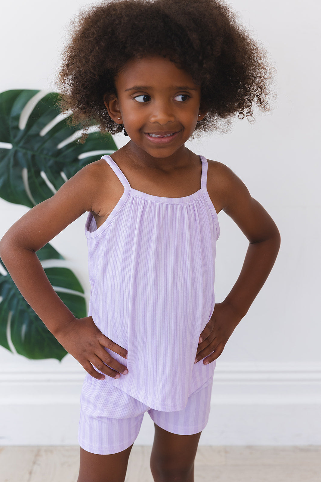 Amelia (ribbed) - Tank Short Set
