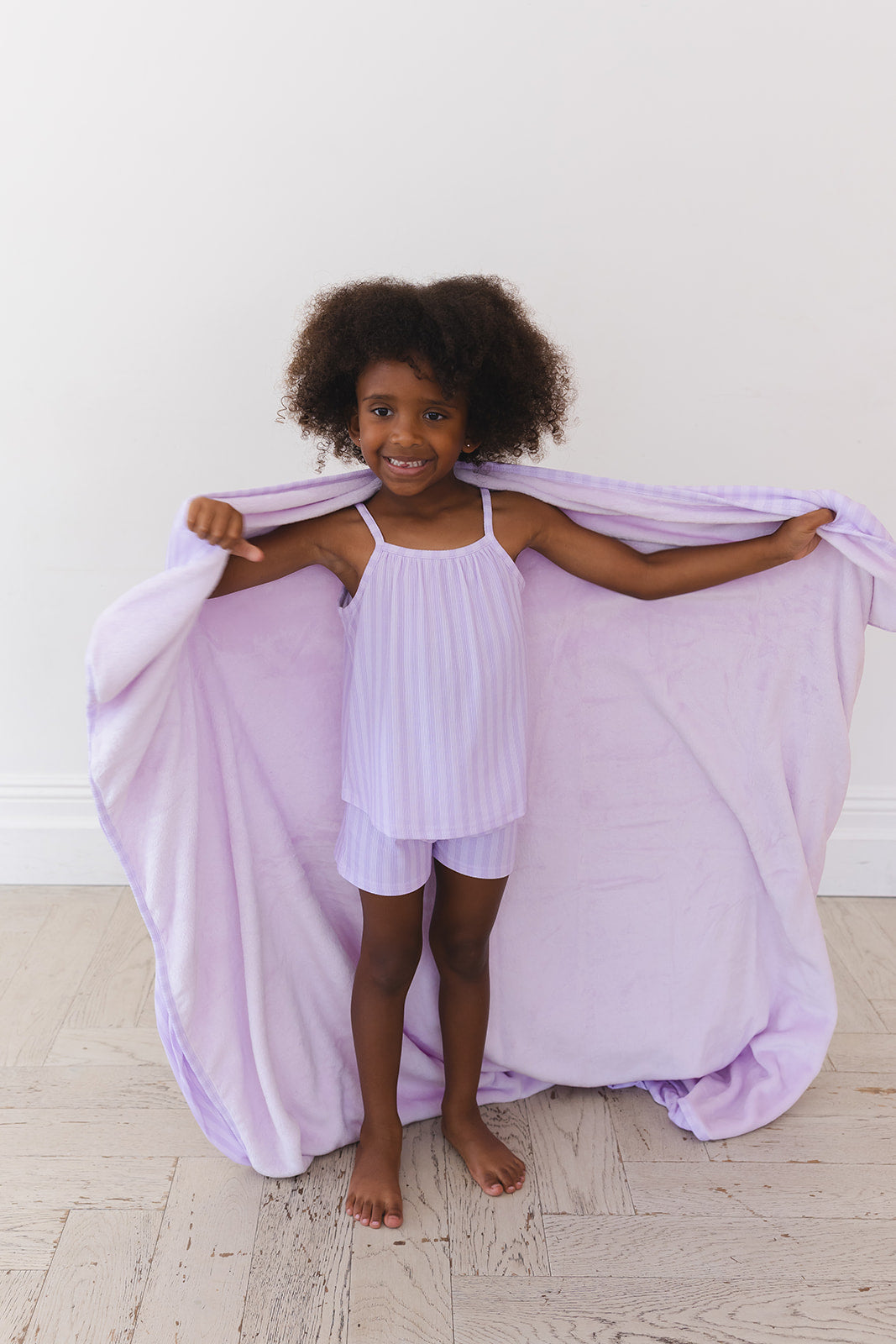 Amelia (ribbed) - Plush Blanket