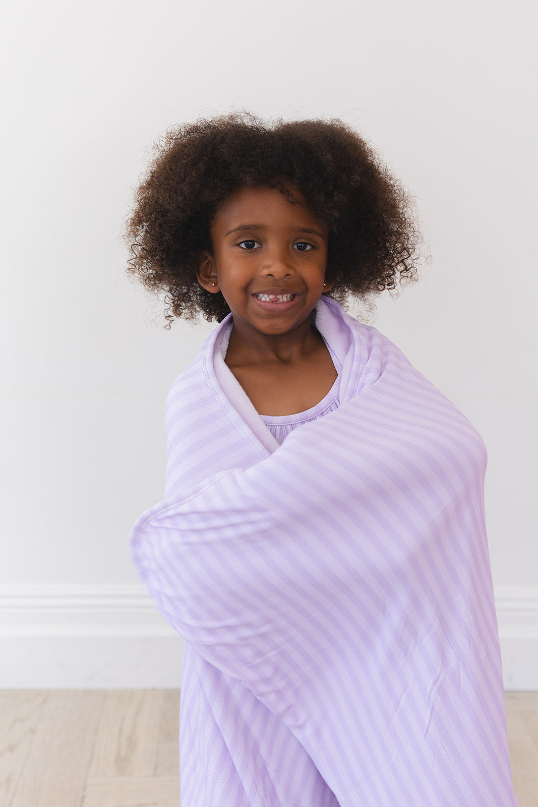Amelia (ribbed) - Plush Blanket