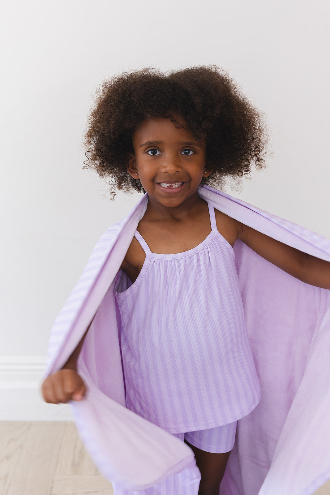 Amelia (ribbed) - Plush Blanket