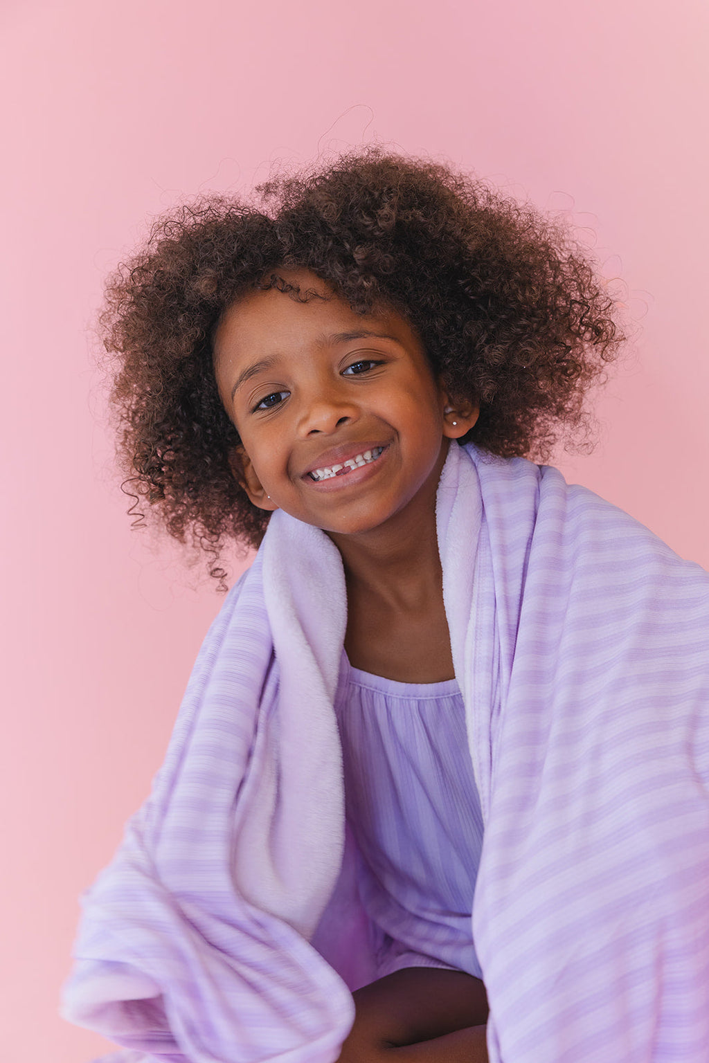 Amelia (ribbed) - Plush Blanket