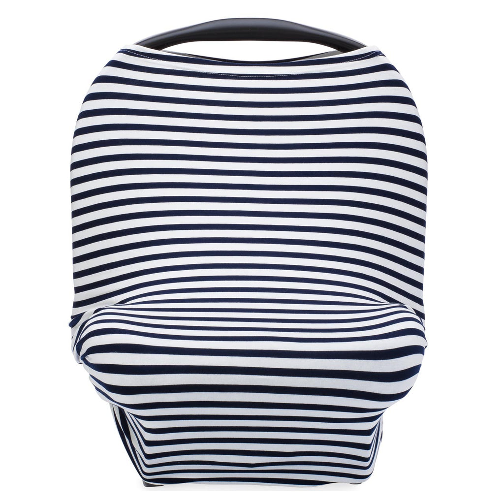 Multi-use Cover, White/Navy Stripes