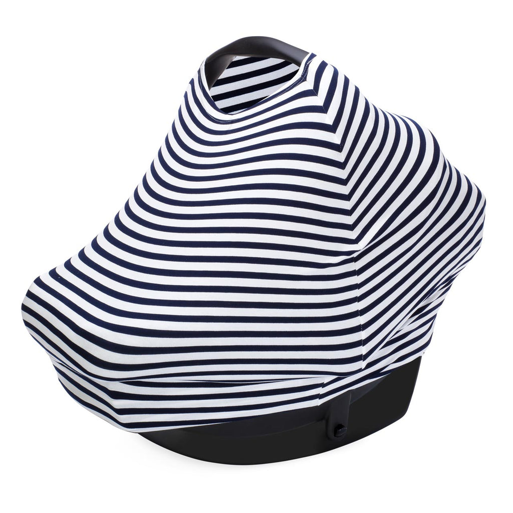 Multi-use Cover, White/Navy Stripes