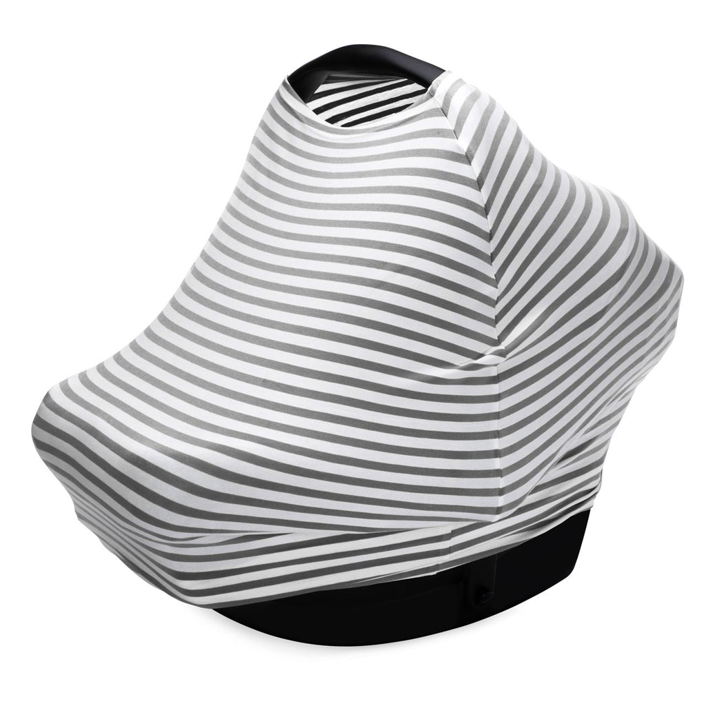 Multi-use Cover, Gray/White Stripes
