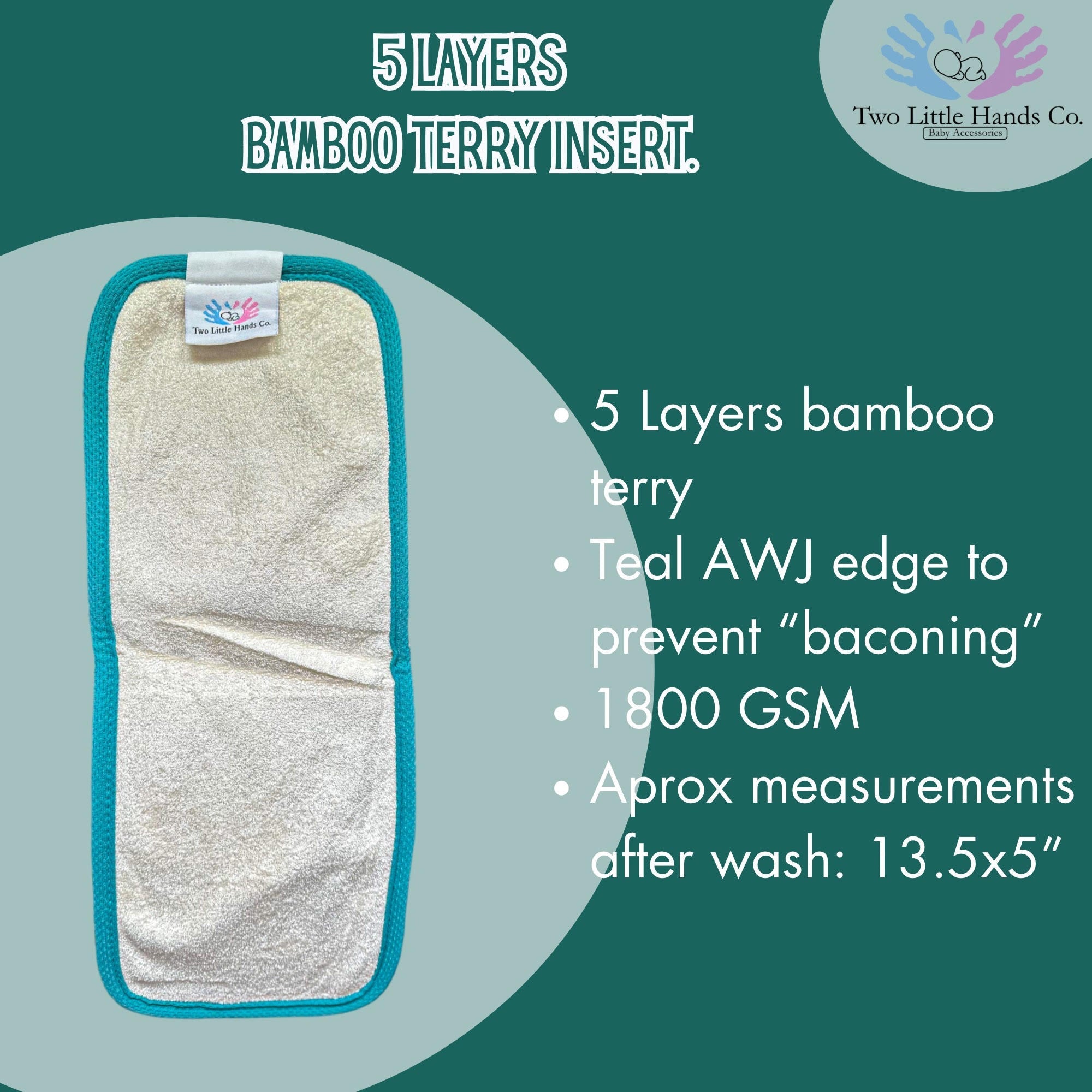 5 Layer Bamboo Insert