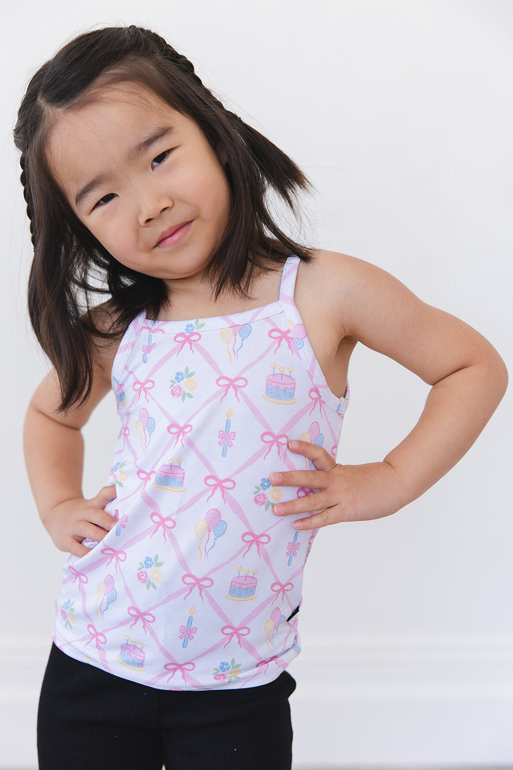 (PINK) Birthday - Bamboo Tank