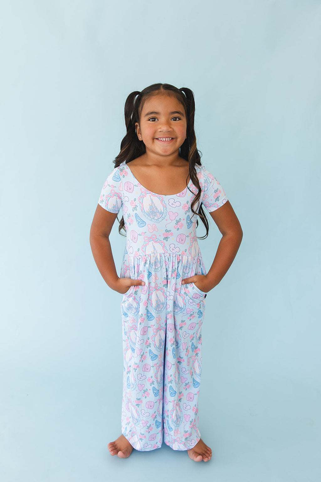 Mirror Magic - Wide-leg Romper