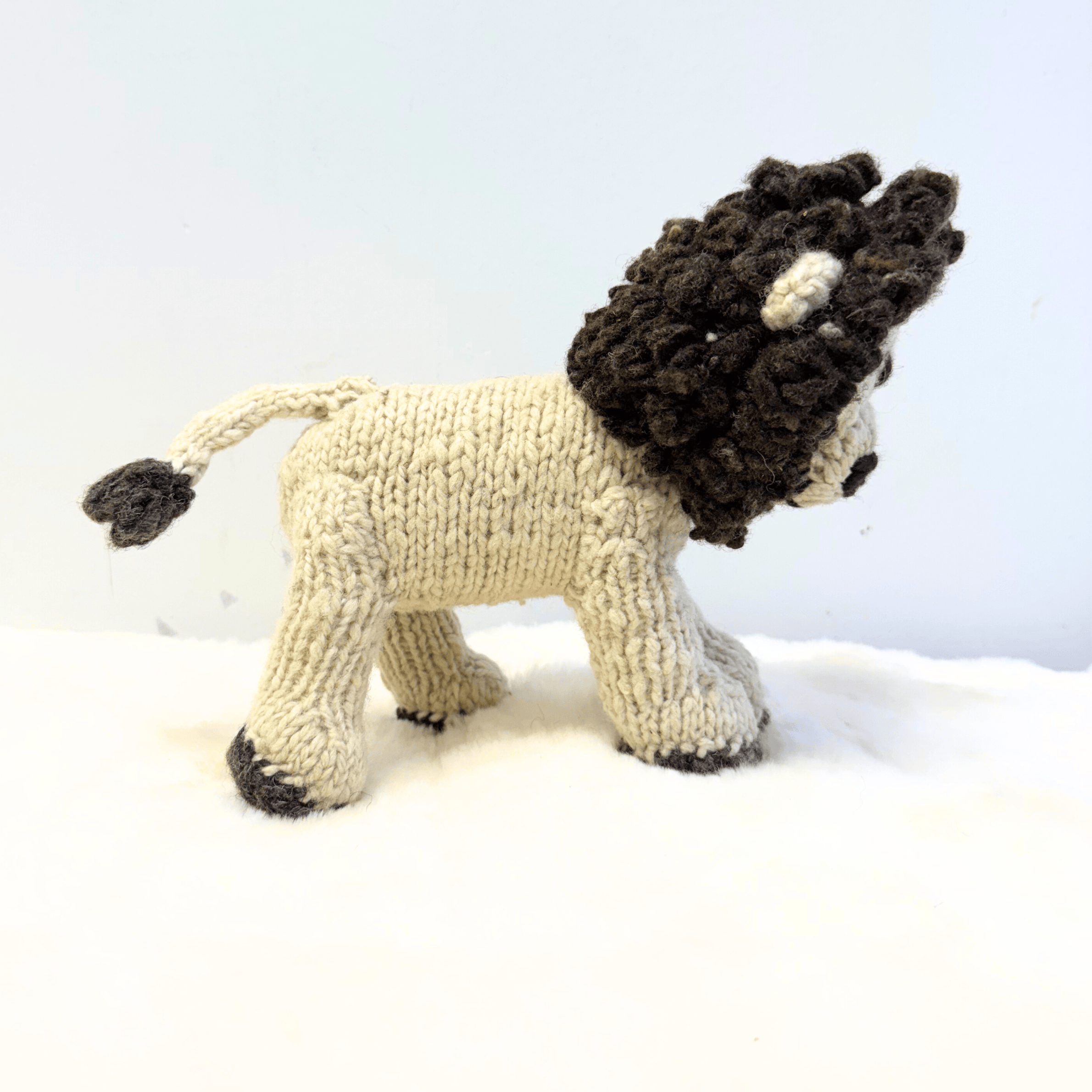 Wool Knit Buddy  | Chester the Lion