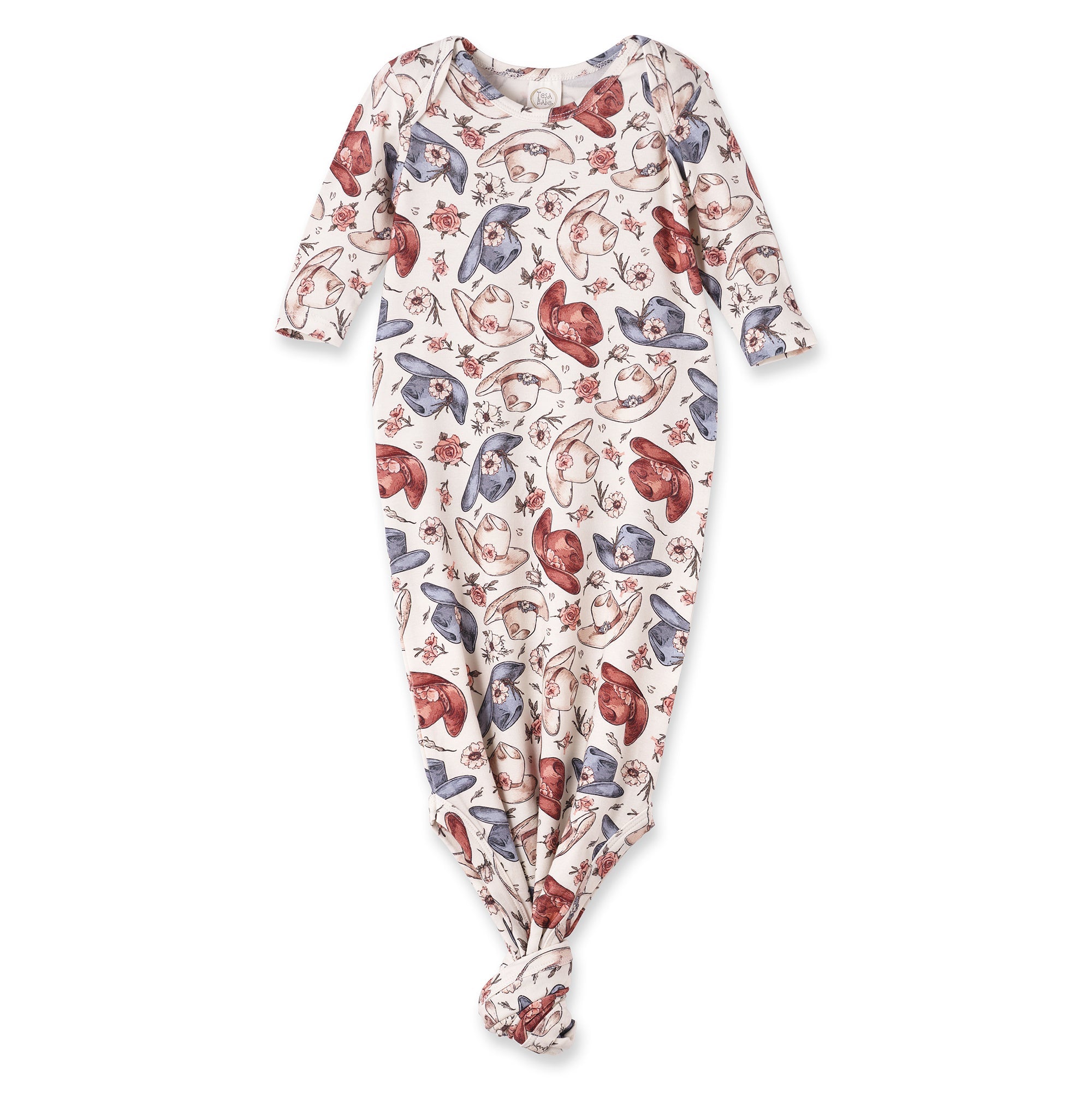 Wildflower Rodeo Cowgirl Gown - Bamboo Newborn Layette