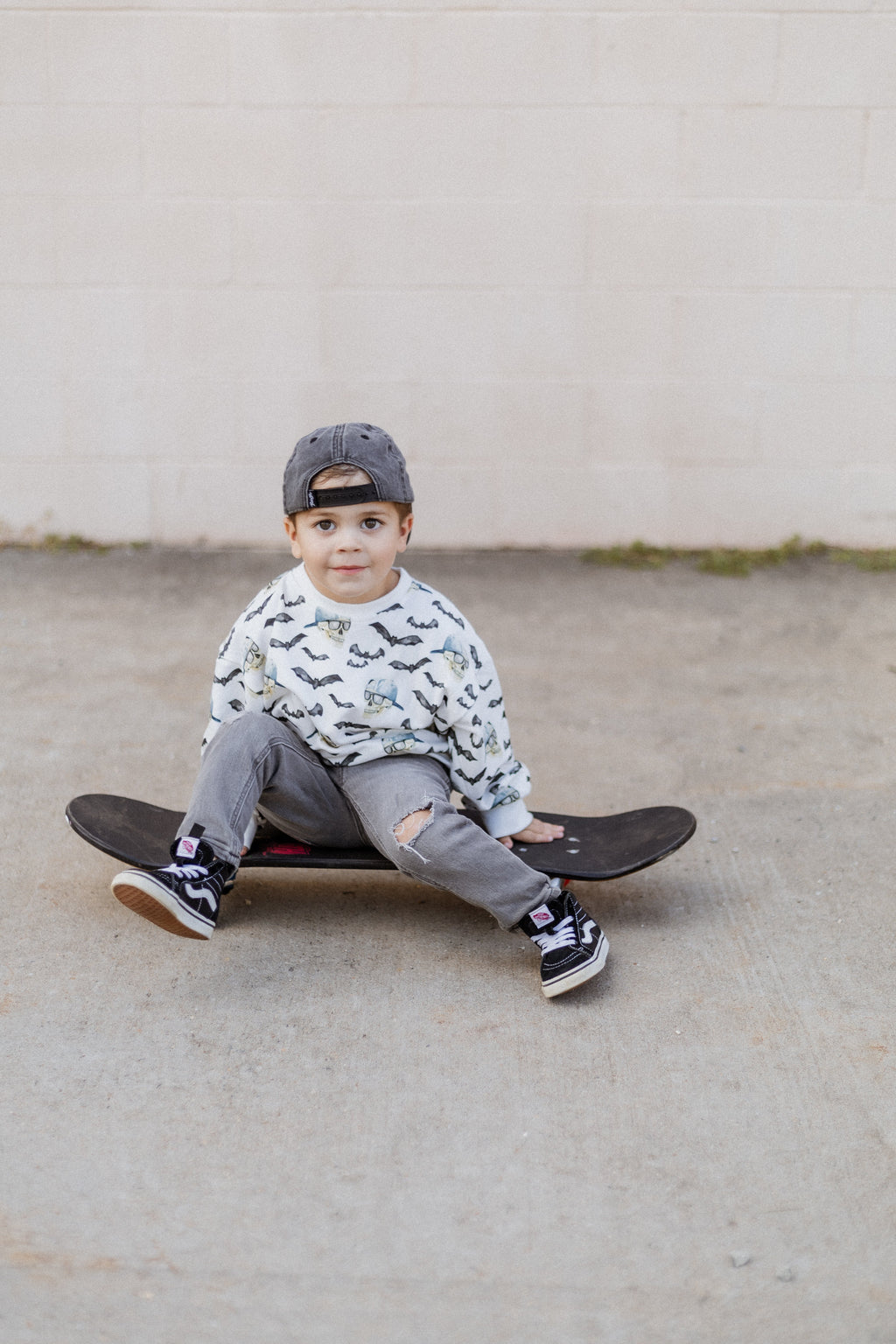 Spooky Bro Bamboo Bubble Romper or Crewneck Sweatshirt