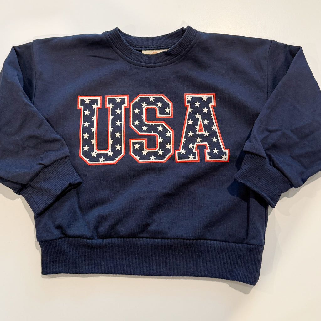 USA Stars Crewneck Sweatshirt