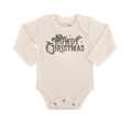 long sleeve graphic bodysuit | howdy christmas