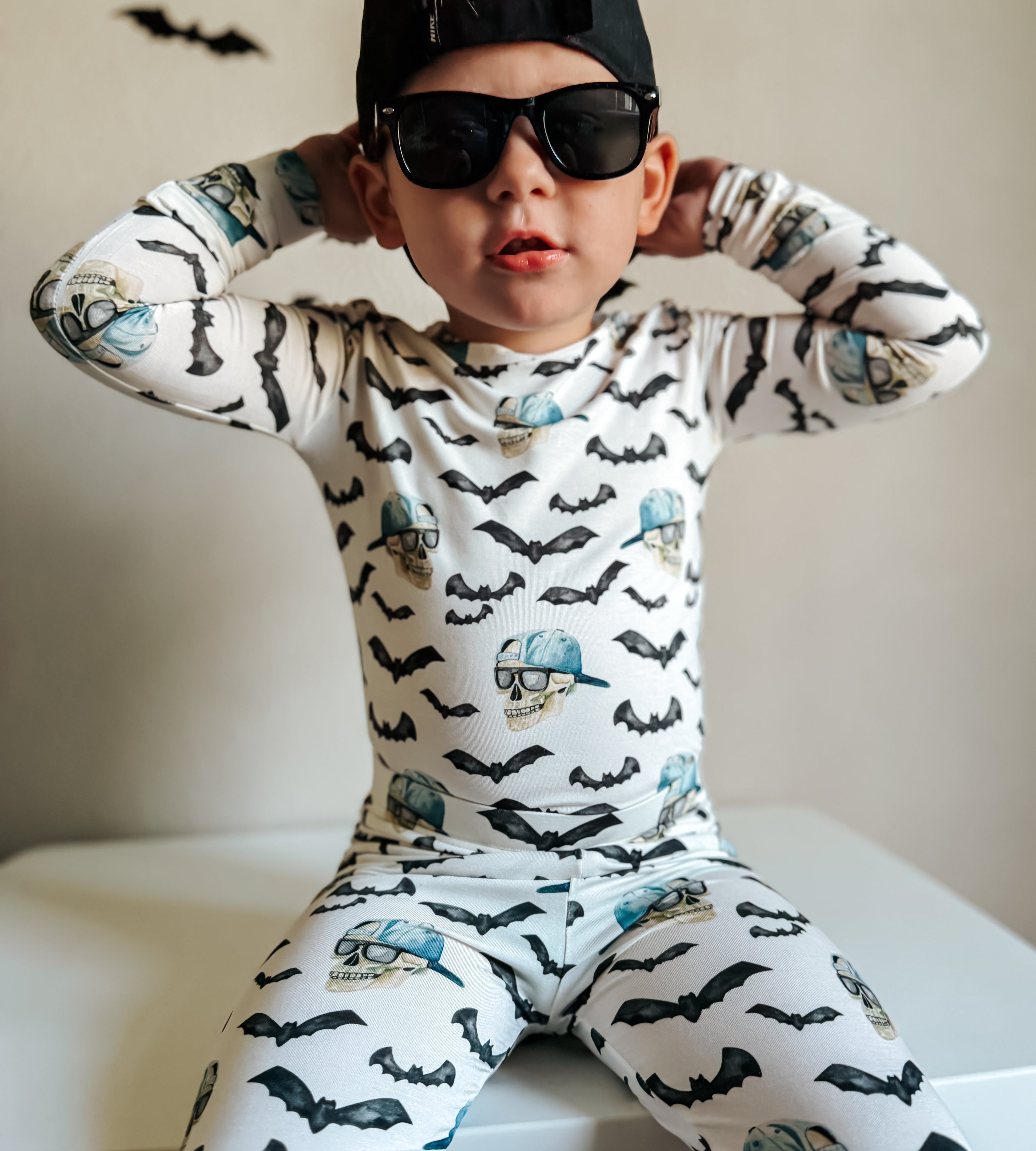 Spooky Bro 2pc Bamboo Pajamas