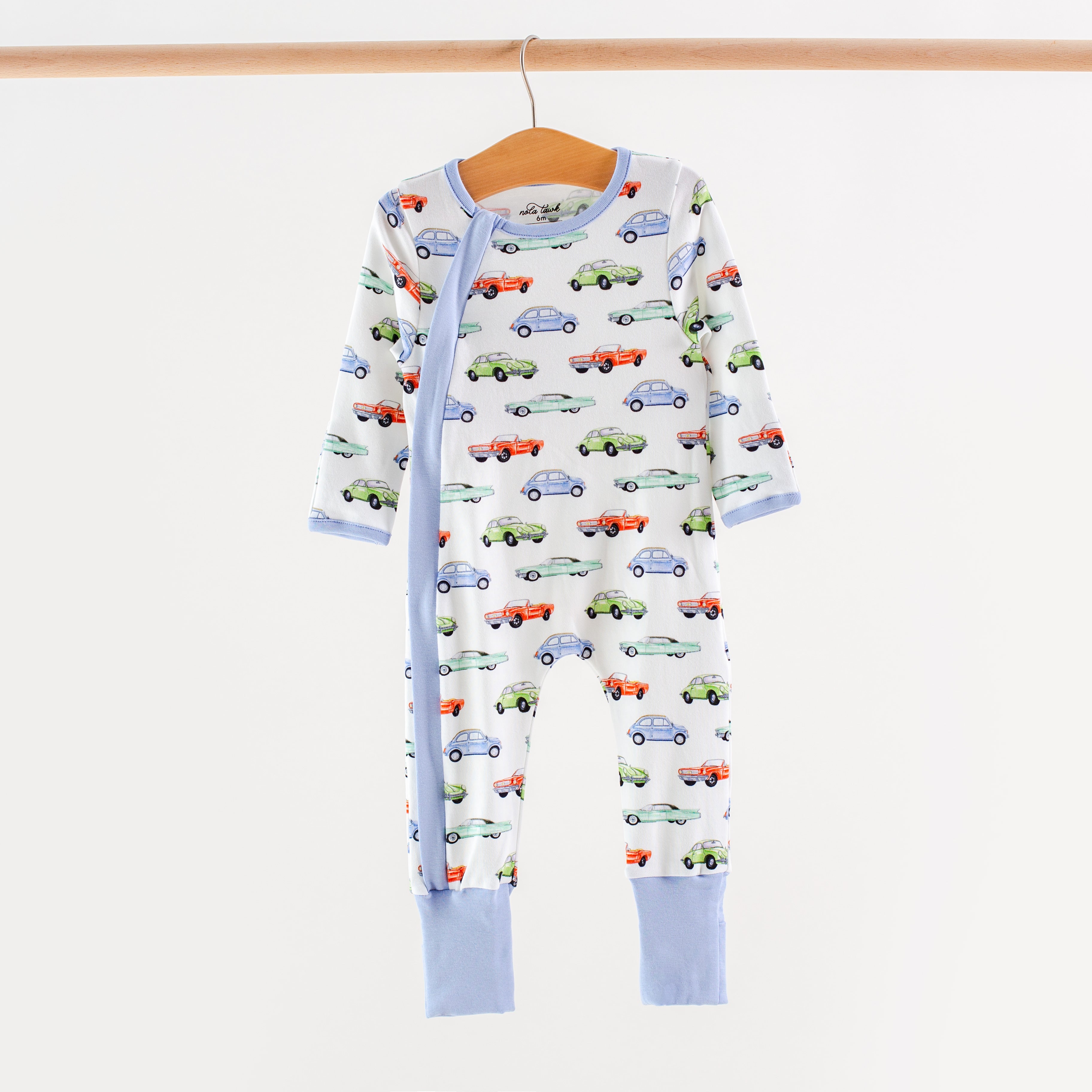Vintage Road Trip Organic Cotton Kids Pajamas