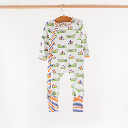 Alligator Mascot Mania Organic Cotton Kids Pajamas