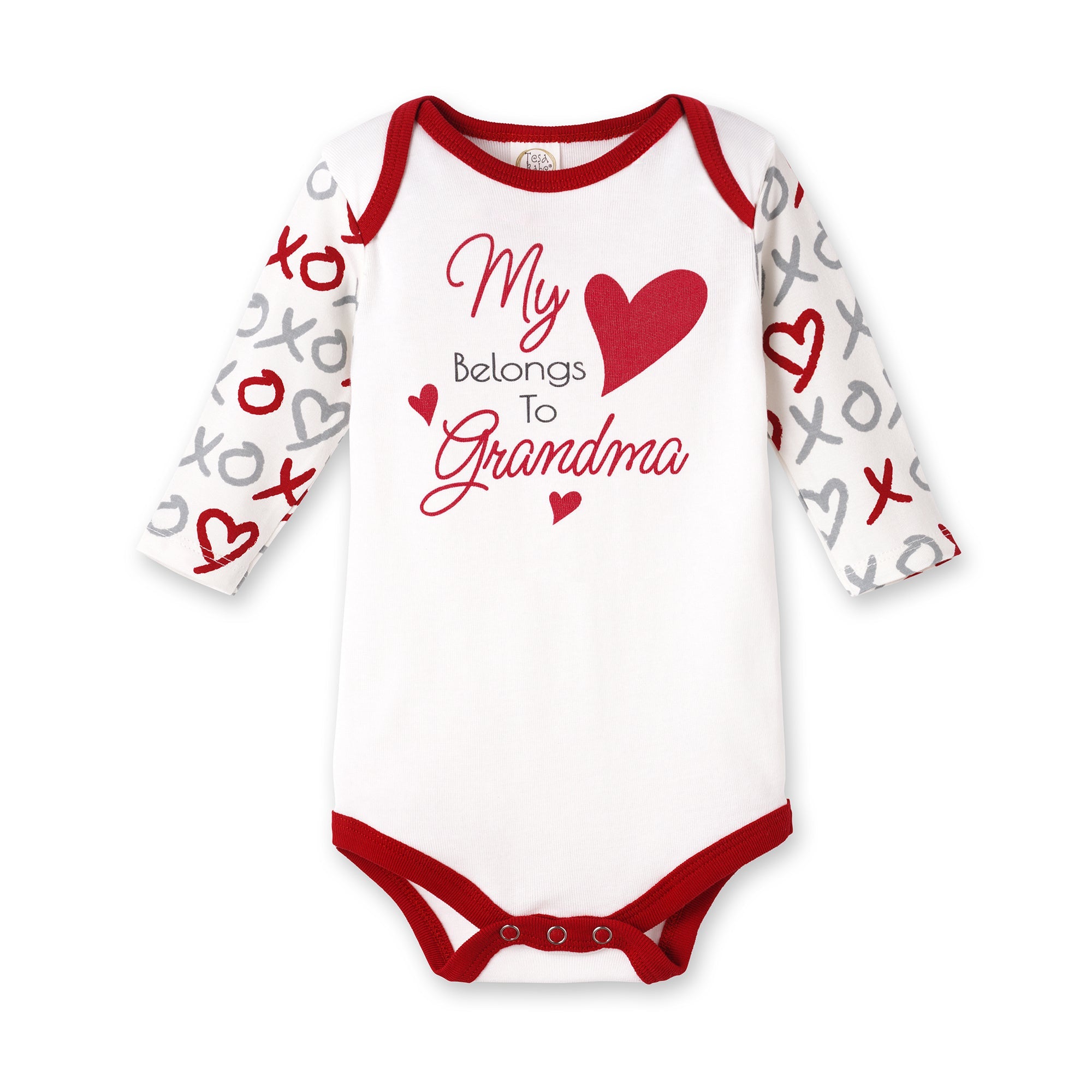 Grandma Baby Bodysuit – Cotton Heart One Piece Mother's Day