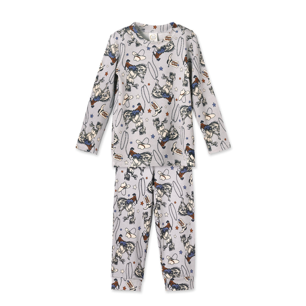 Western Cowboy Rodeo Children's Bamboo Pajama Set