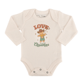 long sleeve graphic bodysuit | christmas lasso