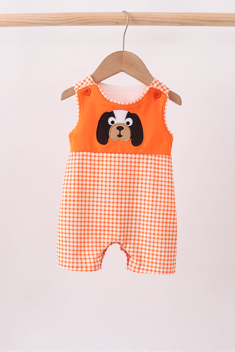 Orange Tennessee Dog Appliqué Jon Jon