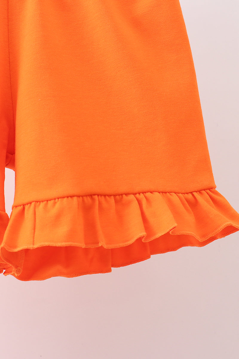 Orange Tennessee Dog Appliqué Set