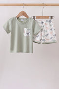 Green Dinosaur Set