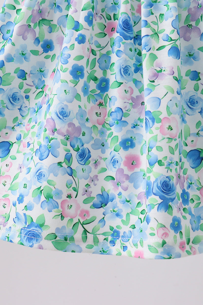 Blue Floral Set