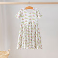 Elephant Mascot Mania Organic Cotton Dress for Kids