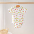 Tan Bulldog Mascot Mania Organic Cotton Onesie